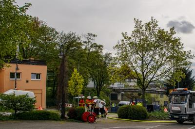 Markgroeningen: Gasleck sorgt fuer Grosseinsatz